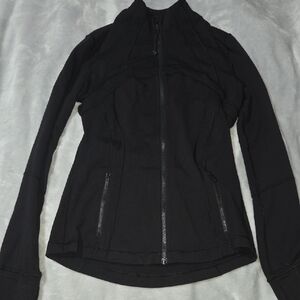 Lululemom Black Define Jacket Size 8